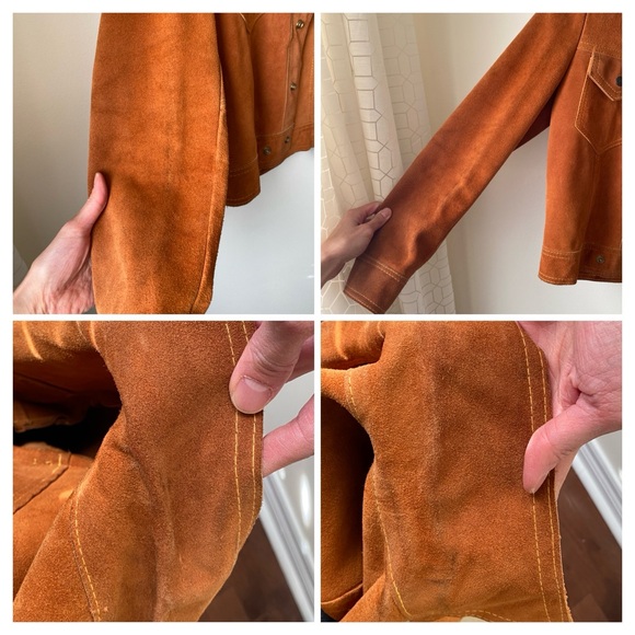 Boxy Brown suede jacket - Picture 15 of 15